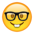 Nerd face